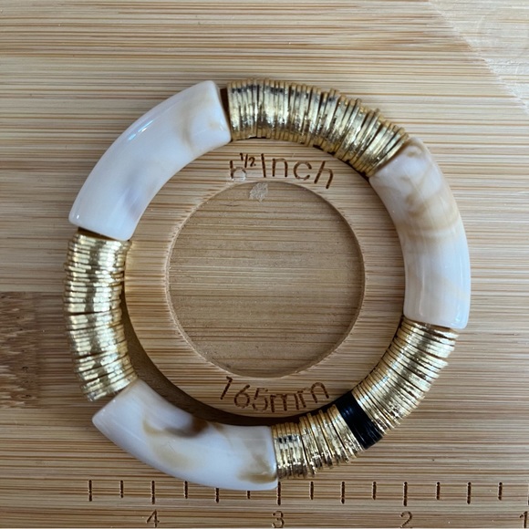 ALLIE + BESS She's a Rich Girl Stack Bracelet Set (BRAND NEW) - Picture 6 of 10